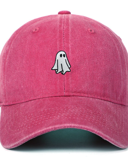 Washed Distressed Embroidered Baseball Cap For Casual Outdoor Sports