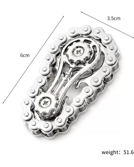 Big And Small Gear Chain Fingertip Gyro Decompression Toy