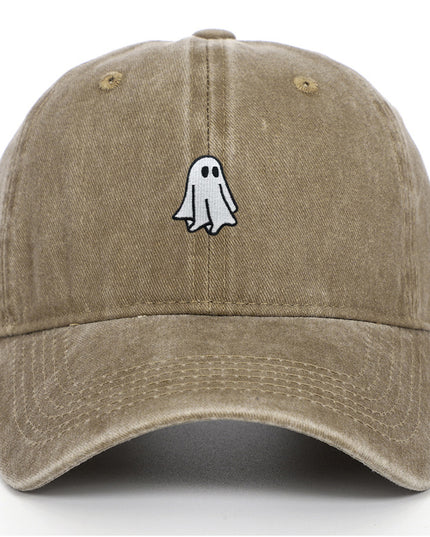 Washed Distressed Embroidered Baseball Cap For Casual Outdoor Sports