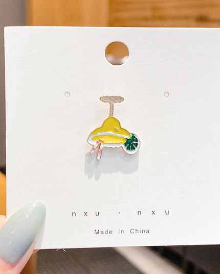 All-matching Accessories Cartoon Safety Pin Neckline Decorative Pin