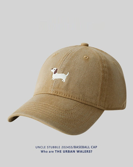 Dachshund Embroidered Baseball Cap For Women Versatile And Easy To Style