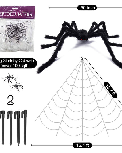 Halloween Spider Web Decoration Props