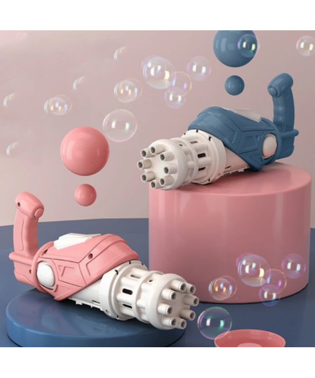 Children's Bubble Machine Does Not Leak From Eight Holes