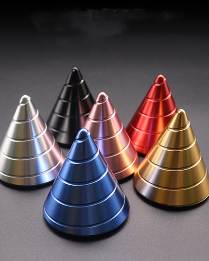 Spherical Toy Desktop Cone Fidget Spinner