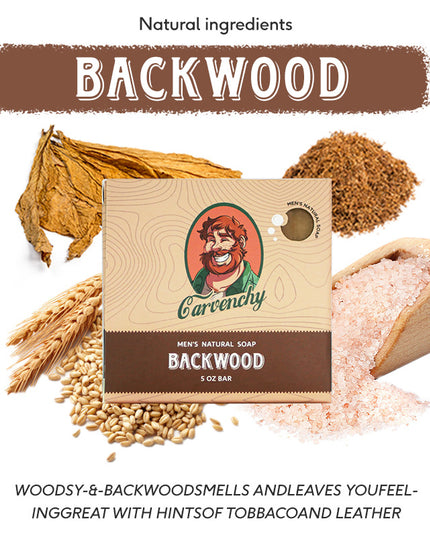 Men's Natural Soap Back Cleaning Floral Fragrance