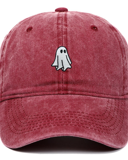 Washed Distressed Embroidered Baseball Cap For Casual Outdoor Sports