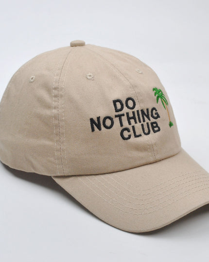 Palm Embroidery Baseball Cap Beach Vacation