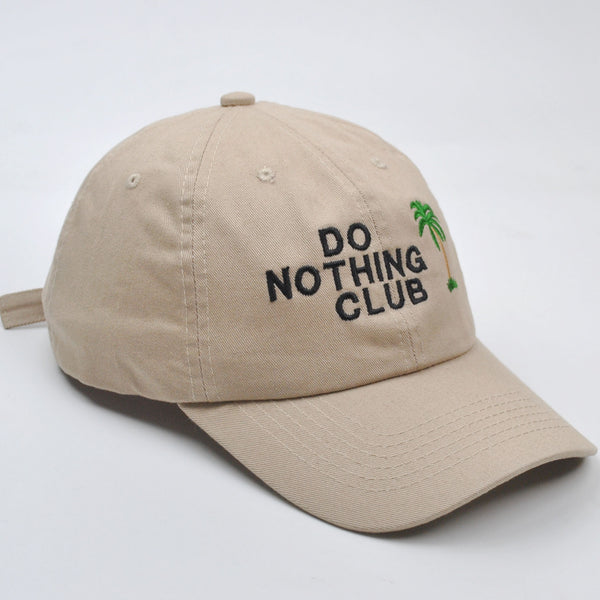 Palm Embroidery Baseball Cap Beach Vacation