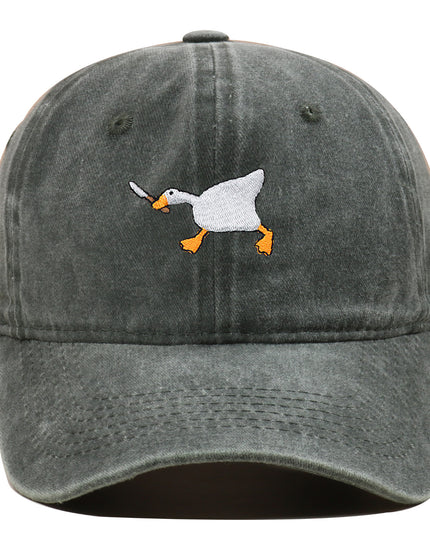 Funny Embroidery Baseball Cap Men Women Trendy All-match