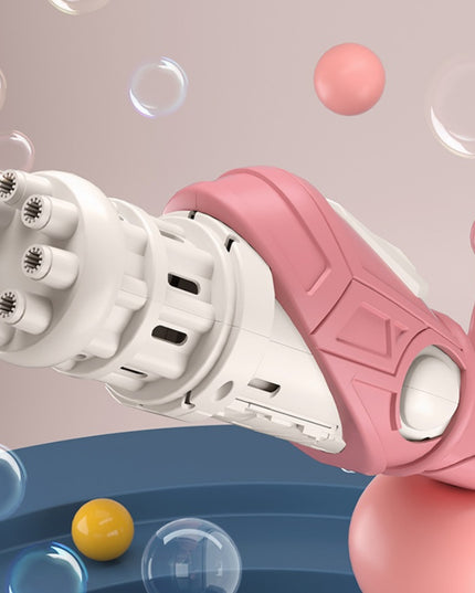 Children's Bubble Machine Does Not Leak From Eight Holes