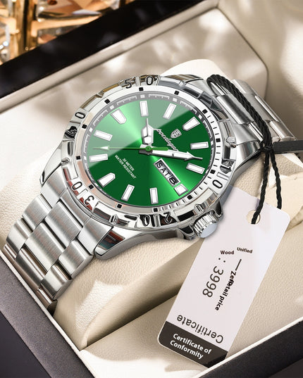 Swiss Brand Waterproof Fashion New Men's Super Strong Luminous Watch