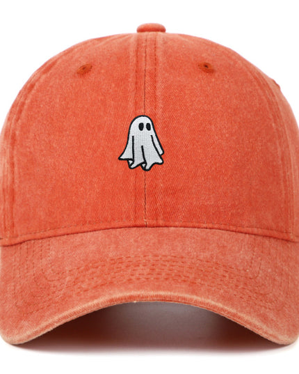 Washed Distressed Embroidered Baseball Cap For Casual Outdoor Sports