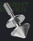 Knife light silver green light