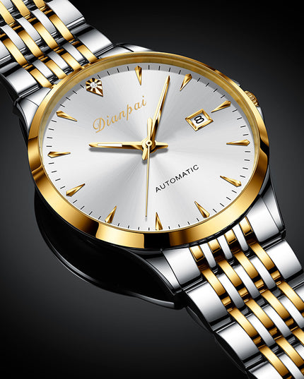 Men's Simple Dial Automatic Mechanical Watch