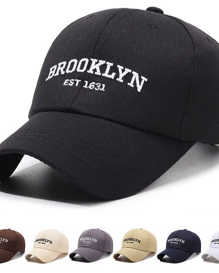 Embroidered Mens Sun-protective Baseball Cap