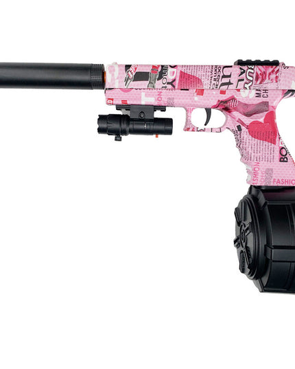Toy Gun Electric Continuous Hair Crystal Boy Graffiti Gun