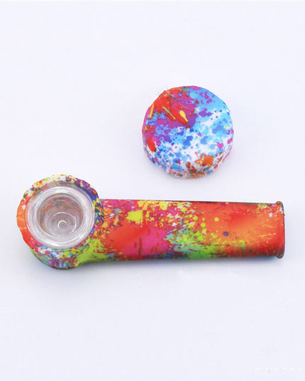 Old Style Water Stick Silicone Pipe Glass Pip