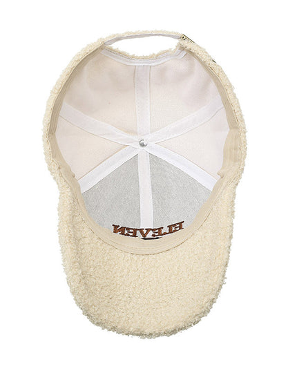 Winter Lambskin Thickened Warm Baseball Cap