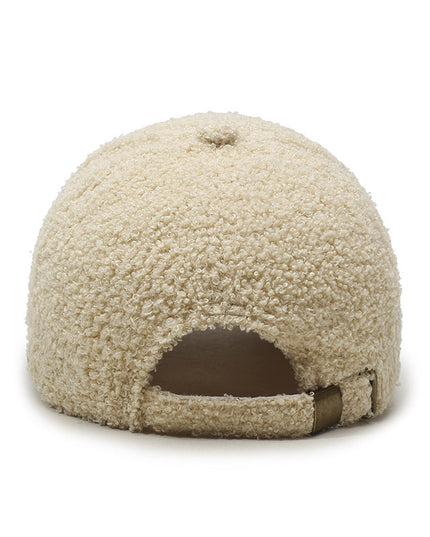 Winter Lambskin Thickened Warm Baseball Cap