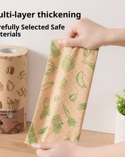 Original Lazy Kitchen Disposable Bamboo Fiber Paper