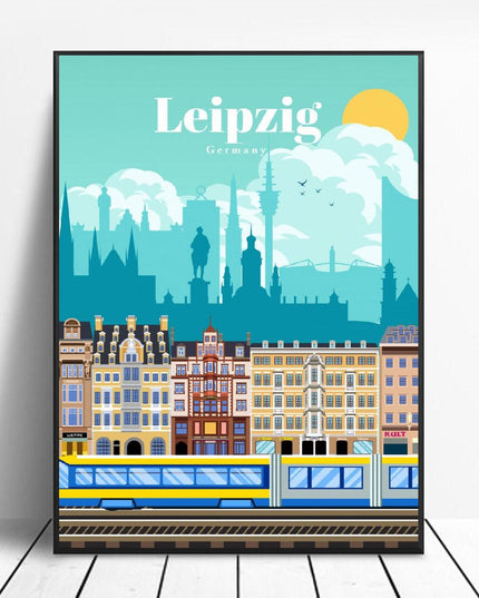 Home Decor Travel Poster Canvas Painting