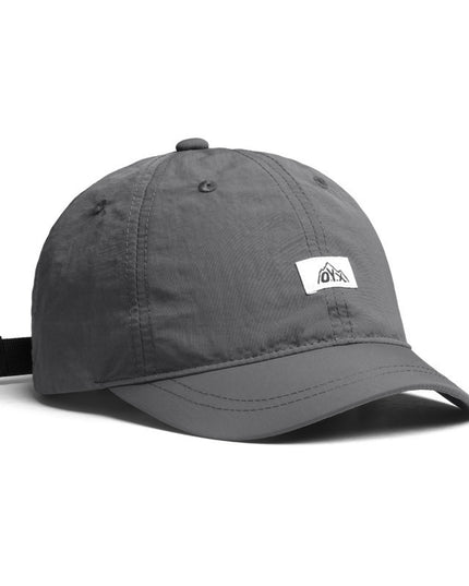 Simple Versatile American Retro Short-brim Cap