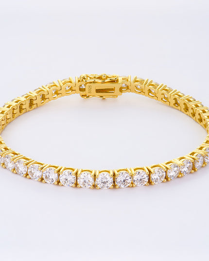 2-6mm Full Set Moissanite Girl S925 Silver Ao Advanced Design Bracelet