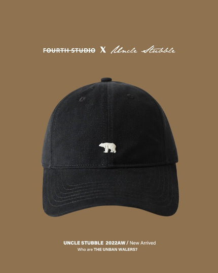 Cotton Wide Brim Face-looking A Little Retro Peaked Cap