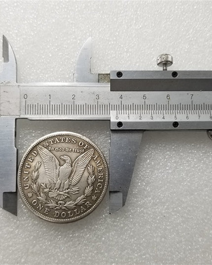 Brass Material Plated With Silver To Make Old Silver Coins