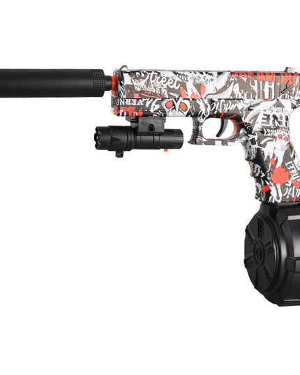 Toy Gun Electric Continuous Hair Crystal Boy Graffiti Gun