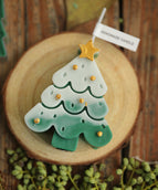 Snow Christmas Green