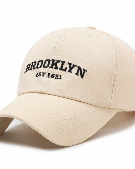 Embroidered Mens Sun-protective Baseball Cap