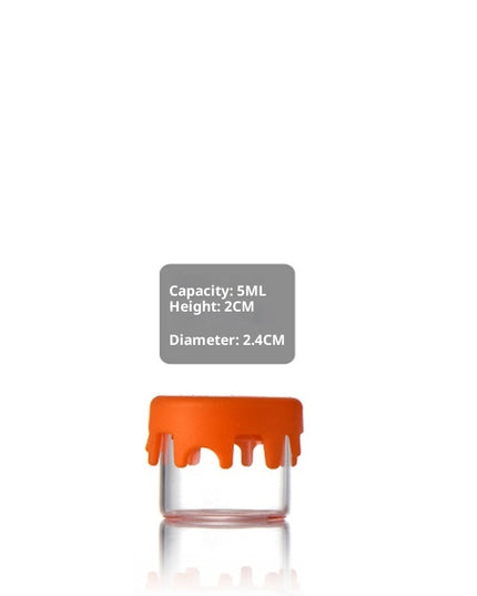 Multi-specification Glass Transparent Candy Dispensing Bottle