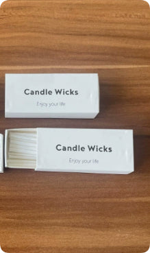 Eco-friendly Pure Cotton Sand Candles With White Wax Wicks 30 X 6 Cm Sand Candle Wicks