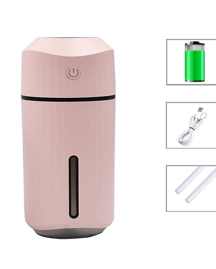 In-car Atmosphere Wireless Charging Car Humidifier