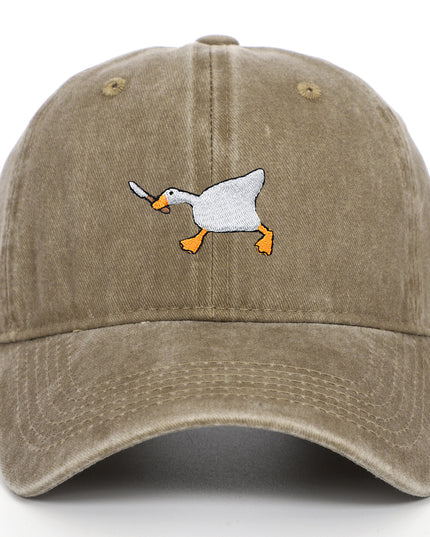 Funny Embroidery Baseball Cap Men Women Trendy All-match