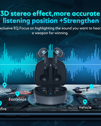 In Ear Bluetooth Headset For Wireless Video Games