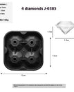 4 Diamond J037 / Black