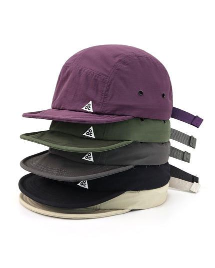 Outdoor Quick-drying Japanese Short Brim Embroidered Peaked Cap