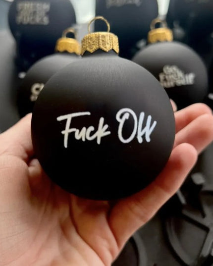 Funny Christmas Ornament Black Decorations