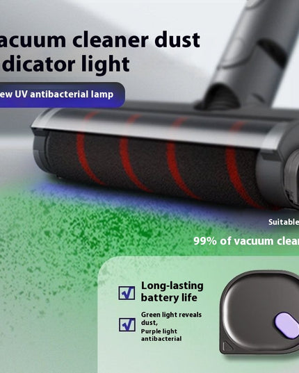 Dust Display Suitable For Household Vacuum Cleaner Green Light Lamp