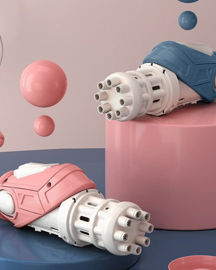 Children's Bubble Machine Does Not Leak From Eight Holes