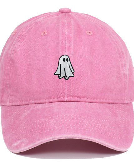 Washed Distressed Embroidered Baseball Cap For Casual Outdoor Sports