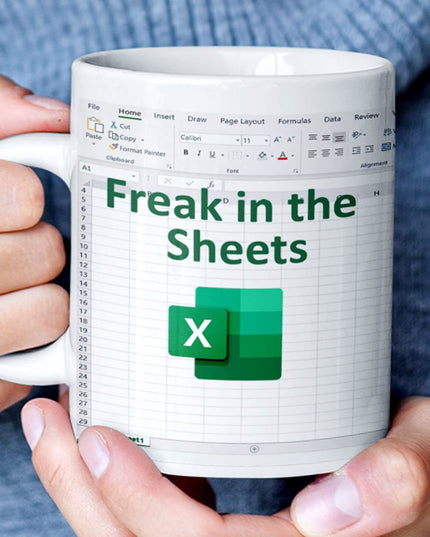 Household Spreadsheet Excel Coffee Cup
