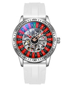 White Rubber Strap
