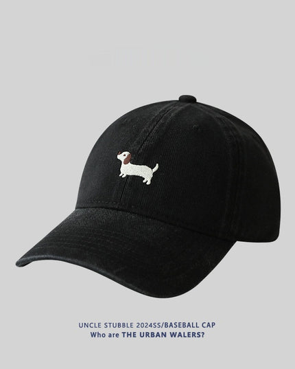 Dachshund Embroidered Baseball Cap For Women Versatile And Easy To Style
