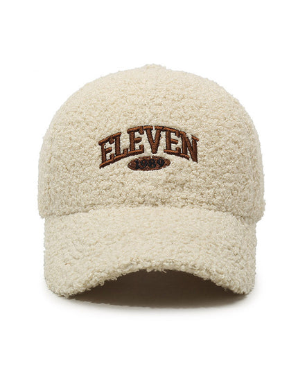 Winter Lambskin Thickened Warm Baseball Cap