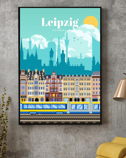 Home Decor Travel Poster Canvas Painting