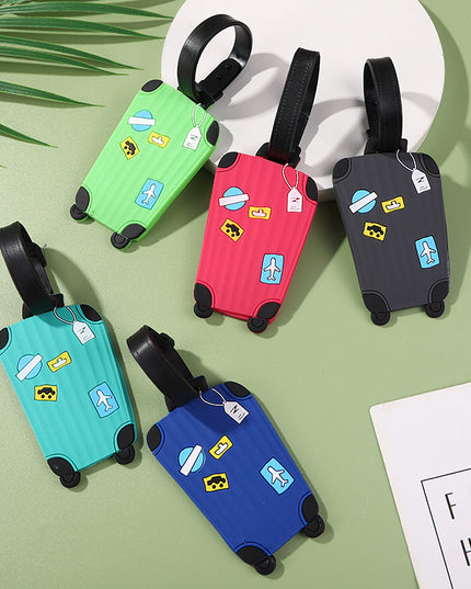 PVC Soft Rubber Silicone Plastic Luggage Tag Tag