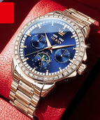 Steel Belt Rose Blue